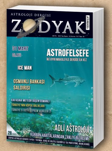 Astroloji dergisi 28. sayı kapağı